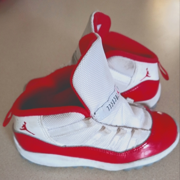 Nike Other - Infant air jordan 11 reto.cherry.size 10c.good used condition.